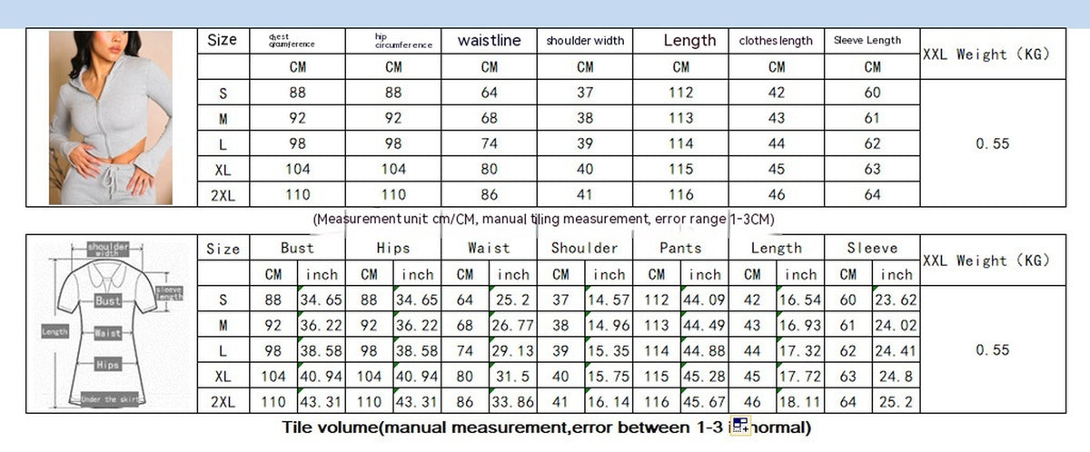 Women'S Casual Tight Sportswear Multi-Pocket Overalls with Coat and Cap Suit Pants